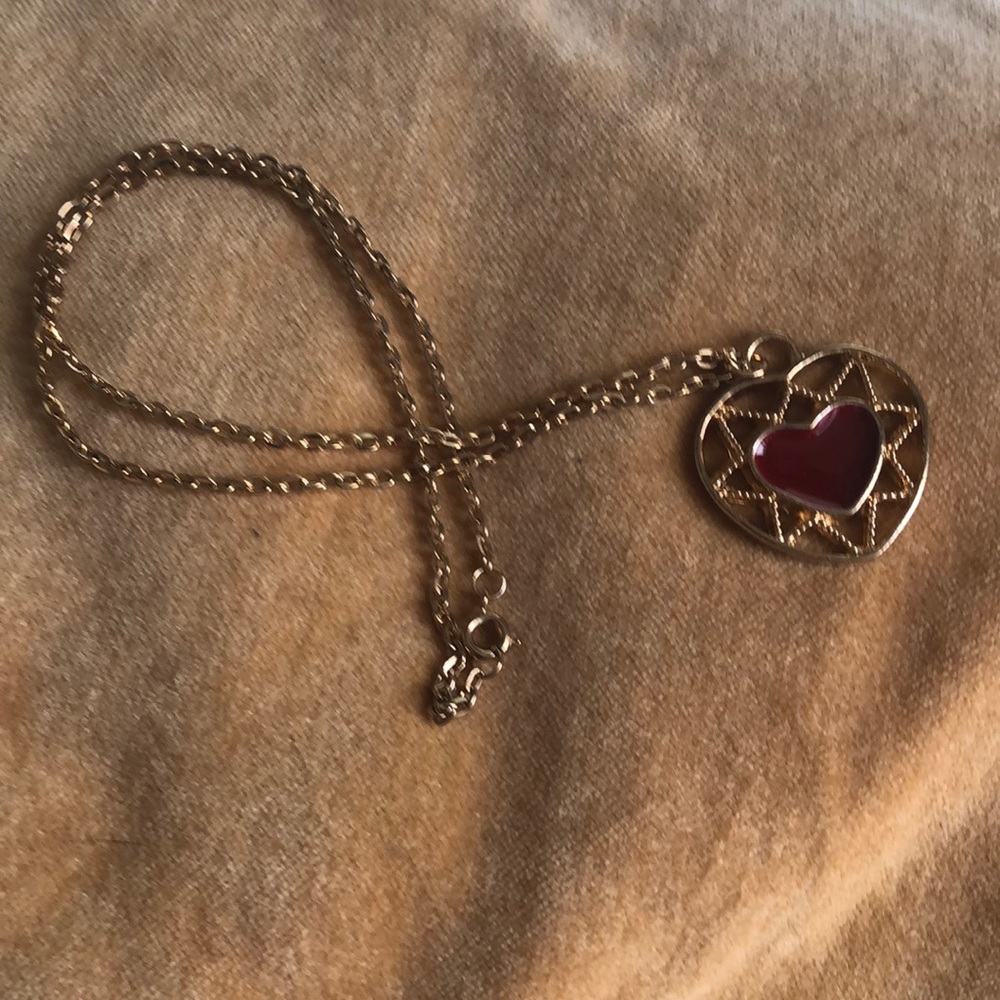 Gold plated Heart necklace